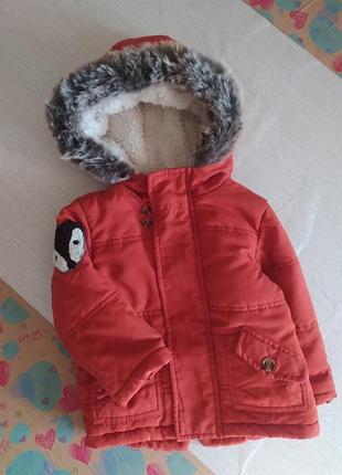Деми куртка на 9-12 мес