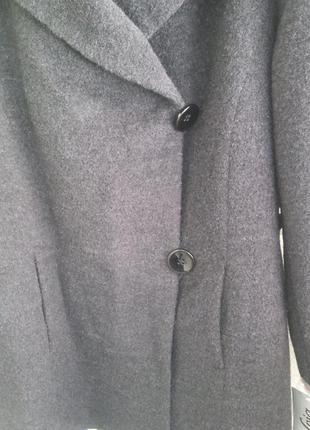 Последние размеры. шерстяное пальто от польского бренда sywia (7021)4 фото