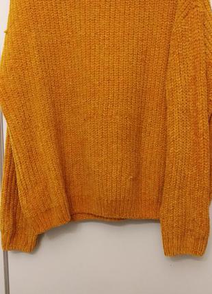 Снижка один день!!!женский объемный модный свитер желтый2 фото