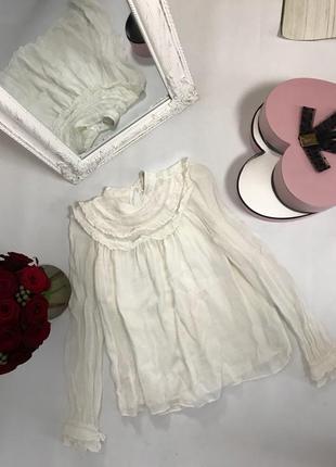 Котонові блузка zara