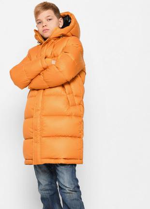 Зимова тепла куртка - парку для хлопчиків x-woyz 8338 розміри 116-164