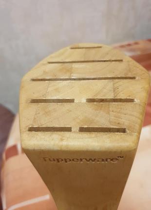 Tupperware таппервер подставка для ножей деревянная мастер4 фото