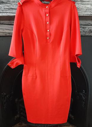 Сукня стиль вечір свято корпоратив день народження червона спина