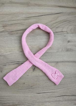 Шарф шарфик на дівчинку в'язаний