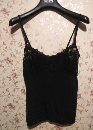 Майка с кружевом, франция