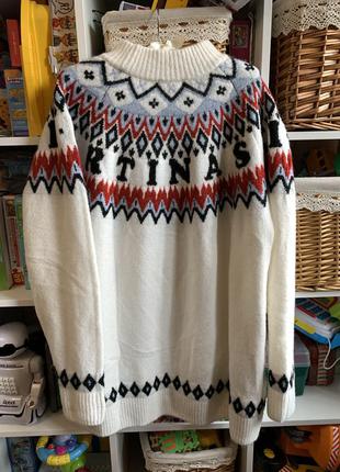 Светр : джемпер: кардиган: білий: вовна2 фото