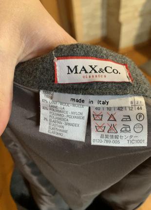 Max&co юбка карандаш оригинал шерсть4 фото