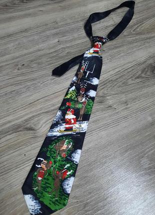 Рождественский галстук, новогодний галстук для праздничных корпоративов!1 фото