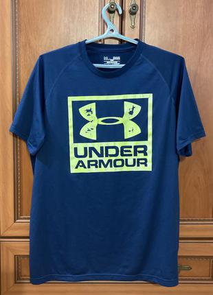 Футболка under armour спортивна tee/t-shirt майка1 фото