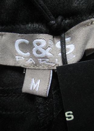 Суперовые стрейчевые леггенсы брюки "под замш" высокая посадка c&s paris 🌹💕🌹6 фото