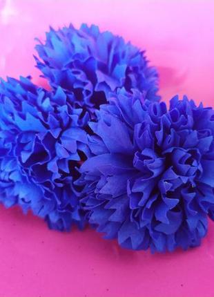 Мыльный цветок, голубая гвоздика2 фото