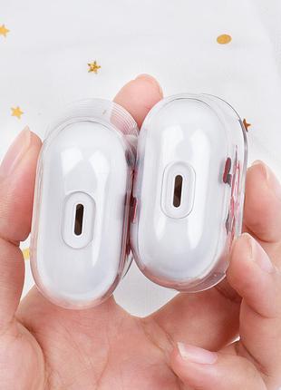 Чехол для airpods 1 и 2, кейс для airpods санта2 фото