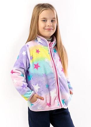 Кофта плюшевая на молнии флиска