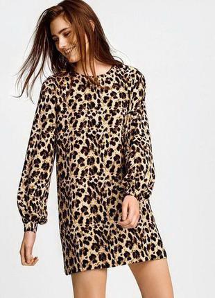 Шикарное леопардовое платье esmara by heidi klum!