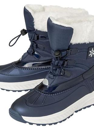 Чоботи для дівчинки pepperts 335861 темно-синій