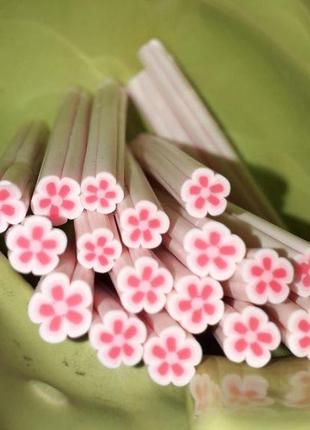 Фімо палички добавка в слаймы квітка 10 шт1 фото