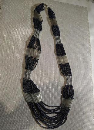 Намисто з бісеру в. стеклярусу