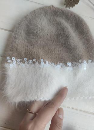 Шапочка ангора премиум 5