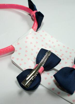 Комплект для волос pink navy yd primark4 фото