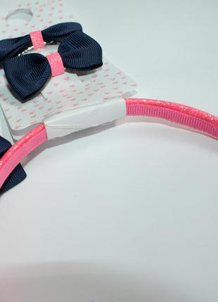 Комплект для волос pink navy yd primark2 фото