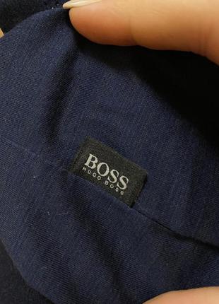 Чоловіча сорочка поло з довгим рукавом бренд hugo boss4 фото