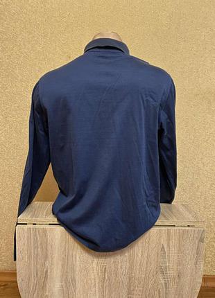 Чоловіча сорочка поло з довгим рукавом бренд hugo boss2 фото