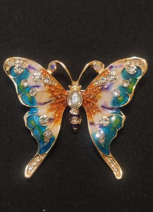 Брошь бабочка