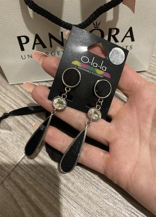 Длинные нарядные серьги 3