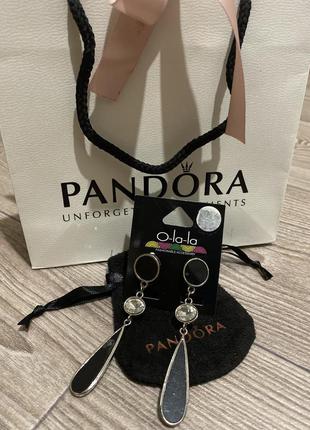 Длинные нарядные серьги 2