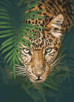 Художній творчий набір, картина за номерами хижий погляд, 50x65 см, «art story» (as0959)