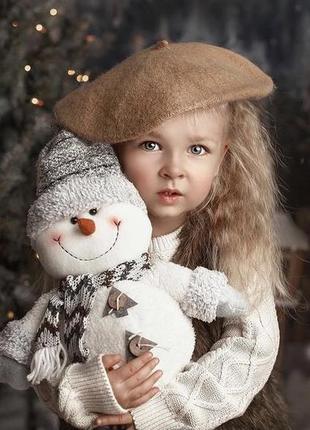 Снеговик игрушка декор . сніговик новорічний