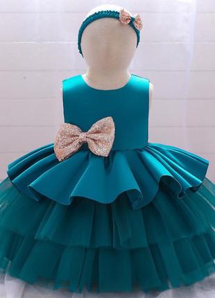 Шикарное нарядное платье для ваших принцесс 🔥1 фото