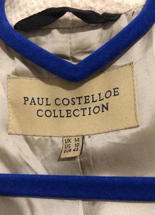 Вінтажне пальто-піджак paul costelloe collection4 фото