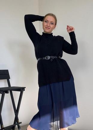 Юбка плиссе плиссированная юбка