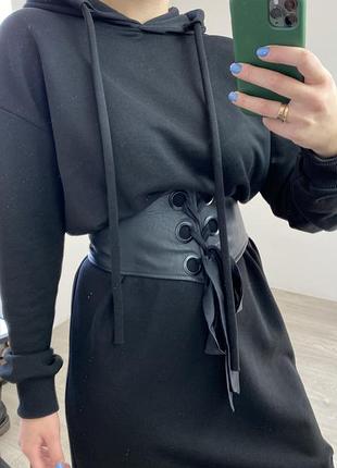 Полукорсет шкіряний пояс корсет