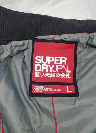 Куртка парку тренч superdry l7 фото