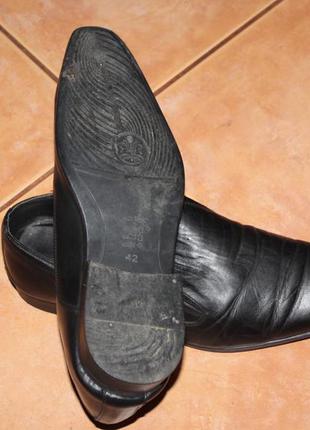 Итальянские кожаные туфли vero cuoio. размер 424 фото