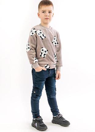 Свитшот тёплый плюшевый панда