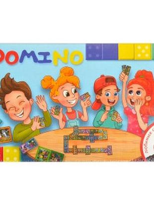 Настільна гра "дитяче доміно - тварини і казки"