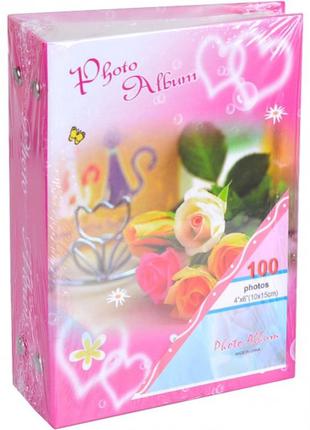 Фотоальбом 100 фотографий  10×15 см букер воспоминаний