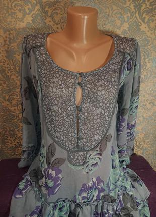 Пляжна туніка плаття блуза блузка розмір 44 /464 фото