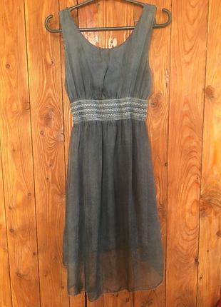 Модное платья шифоновое италия