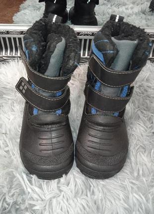 👉☃️❄️ сноубутсы на шерсті gray wolf size-6/14.5 див.