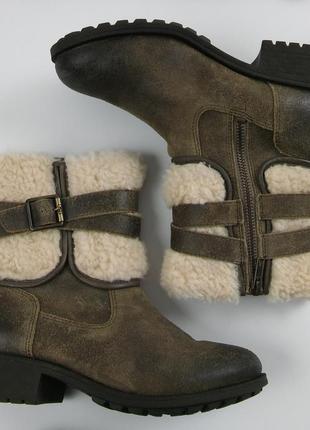 Черевики шкіряні ugg blayre зимові чоботи черевики шкіряні зимові чобітки чоботи уггі уггі2 фото
