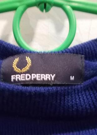 Джемпер бренда fred perry мериносовая шерсть2 фото