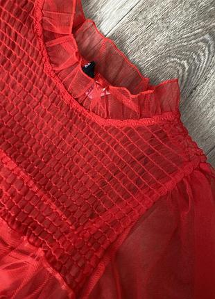 Червоне плаття h&m 2