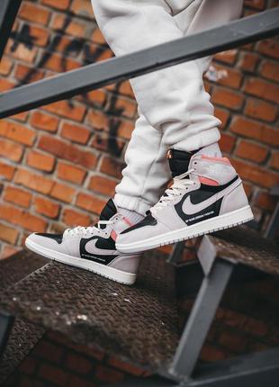 Nike air jordan 1 женские кроссовки найк аир джордан