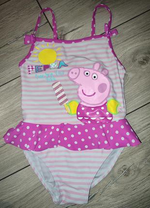 Відрядний купальник peppa pig, на 4-5 років