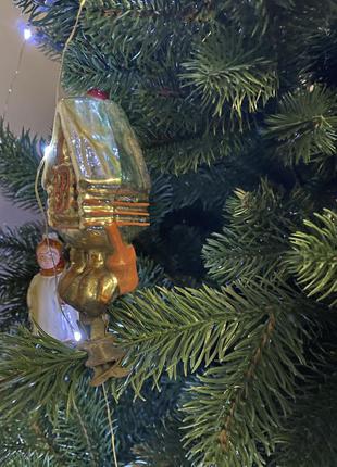 Ялинкова іграшка срср будиночок баби яги