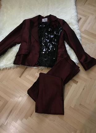 Костюм , жакет , штани